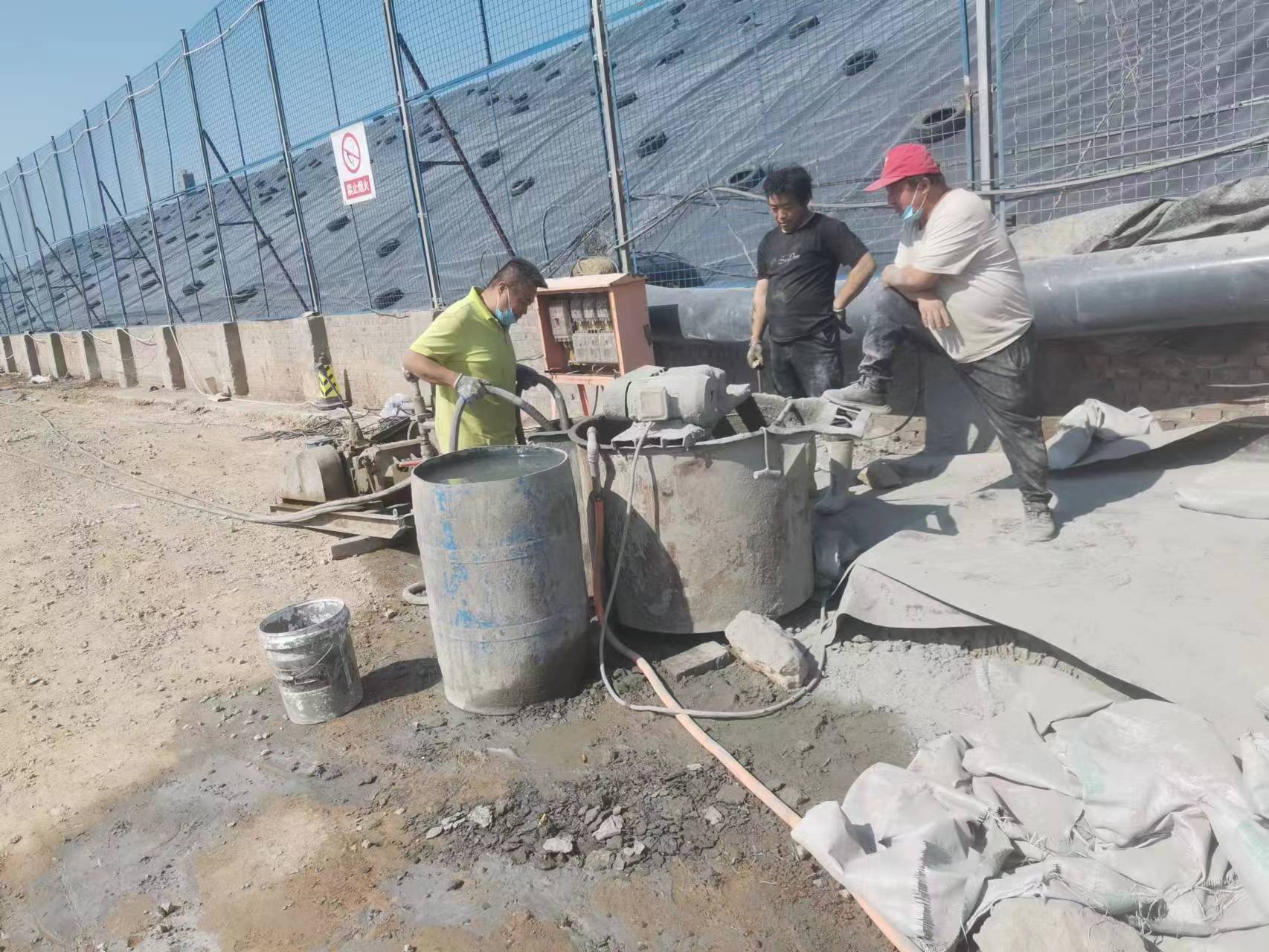 琼山袖阀管注浆